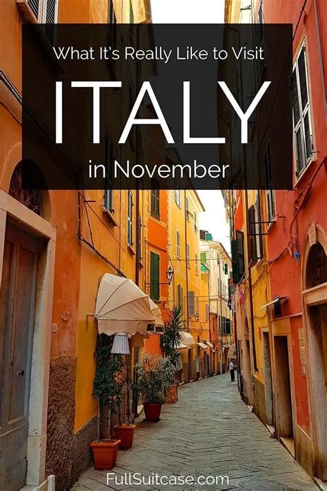 Italy in november. Things To Know About Italy in november. 